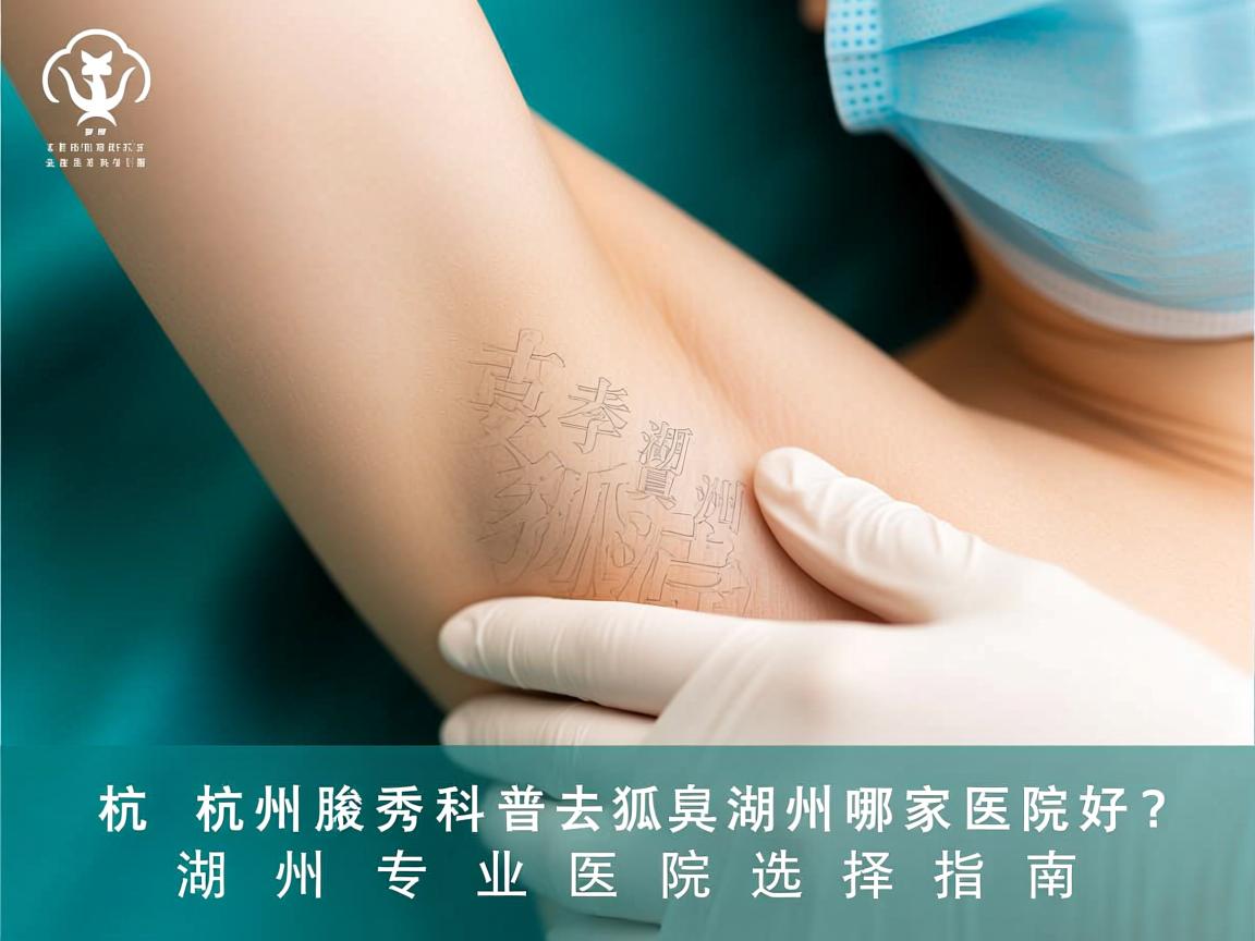 杭州腋秀科普，去狐臭湖州哪家医院好？湖州专业医院选择指南