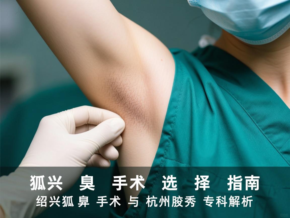 狐臭手术选择指南，绍兴狐臭手术与杭州腋秀专科解析