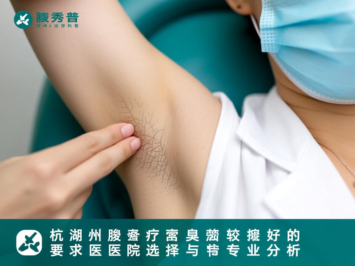 杭州腋秀科普，湖州治疗腋臭较好的医院选择与专业分析