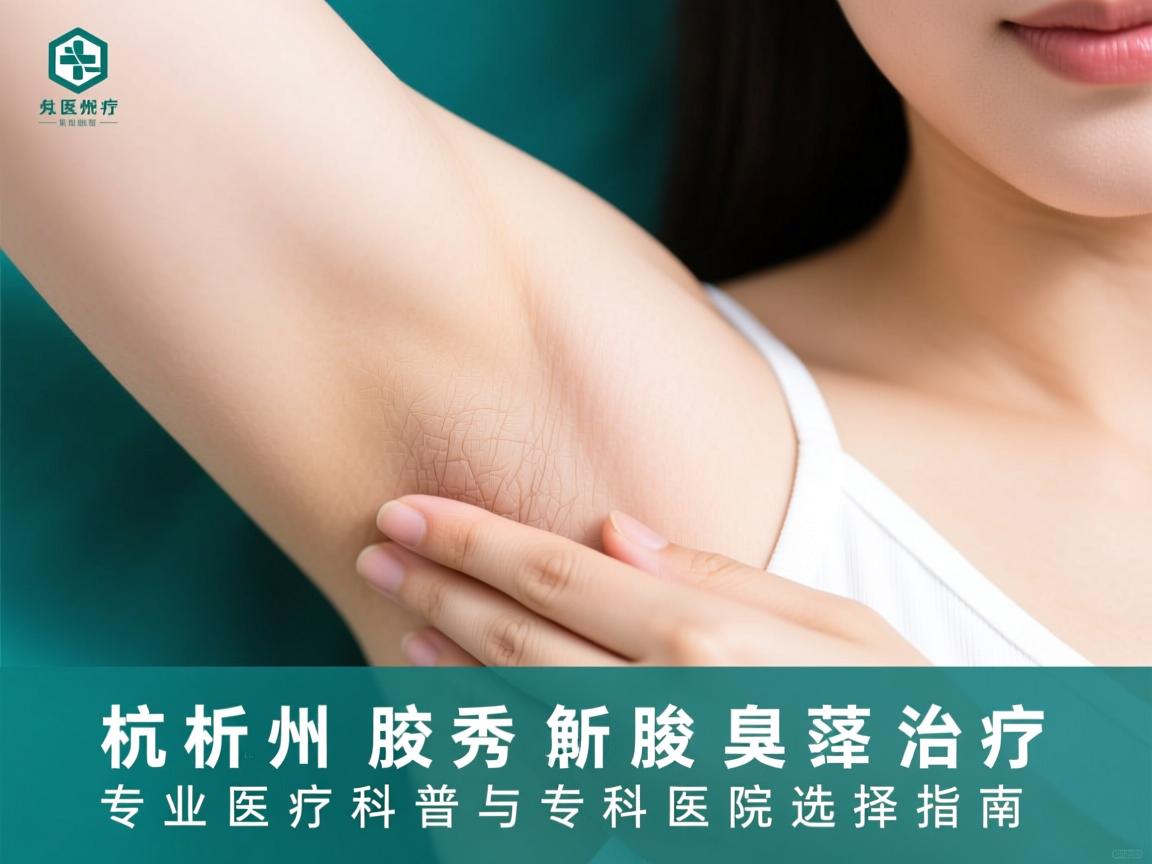杭州腋秀解析腋臭治疗，专业医疗科普与专科医院选择指南