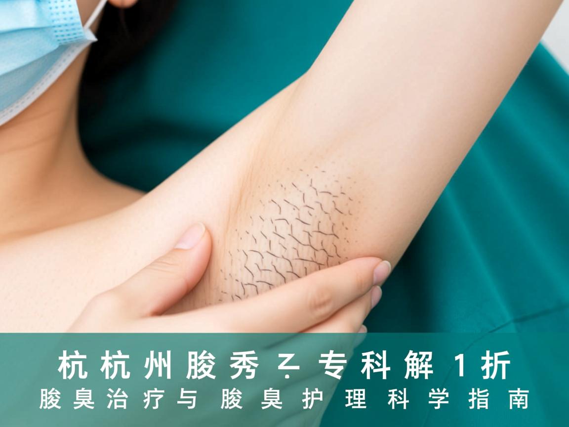 杭州腋秀专科解析，腋臭治疗与腋臭护理的科学指南