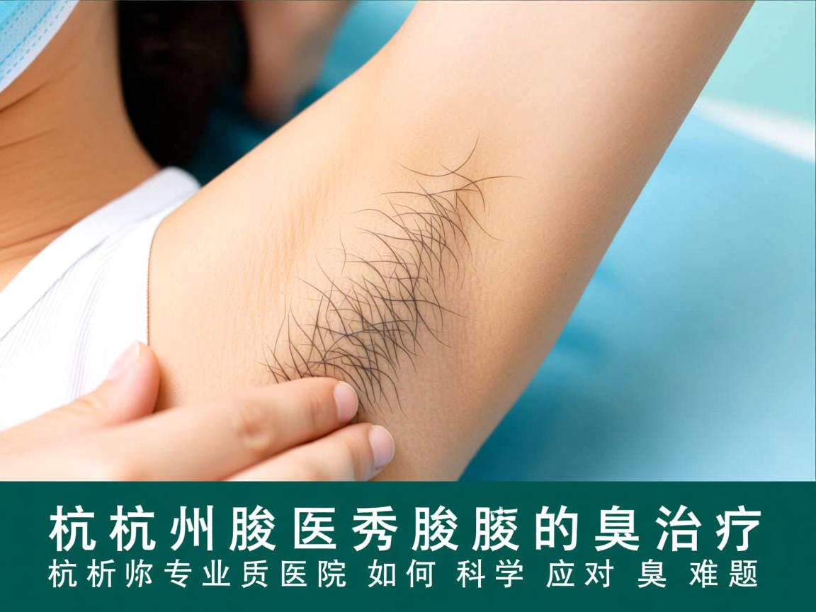 杭州腋秀解析腋臭治疗，杭州专业医院如何科学应对腋臭难题