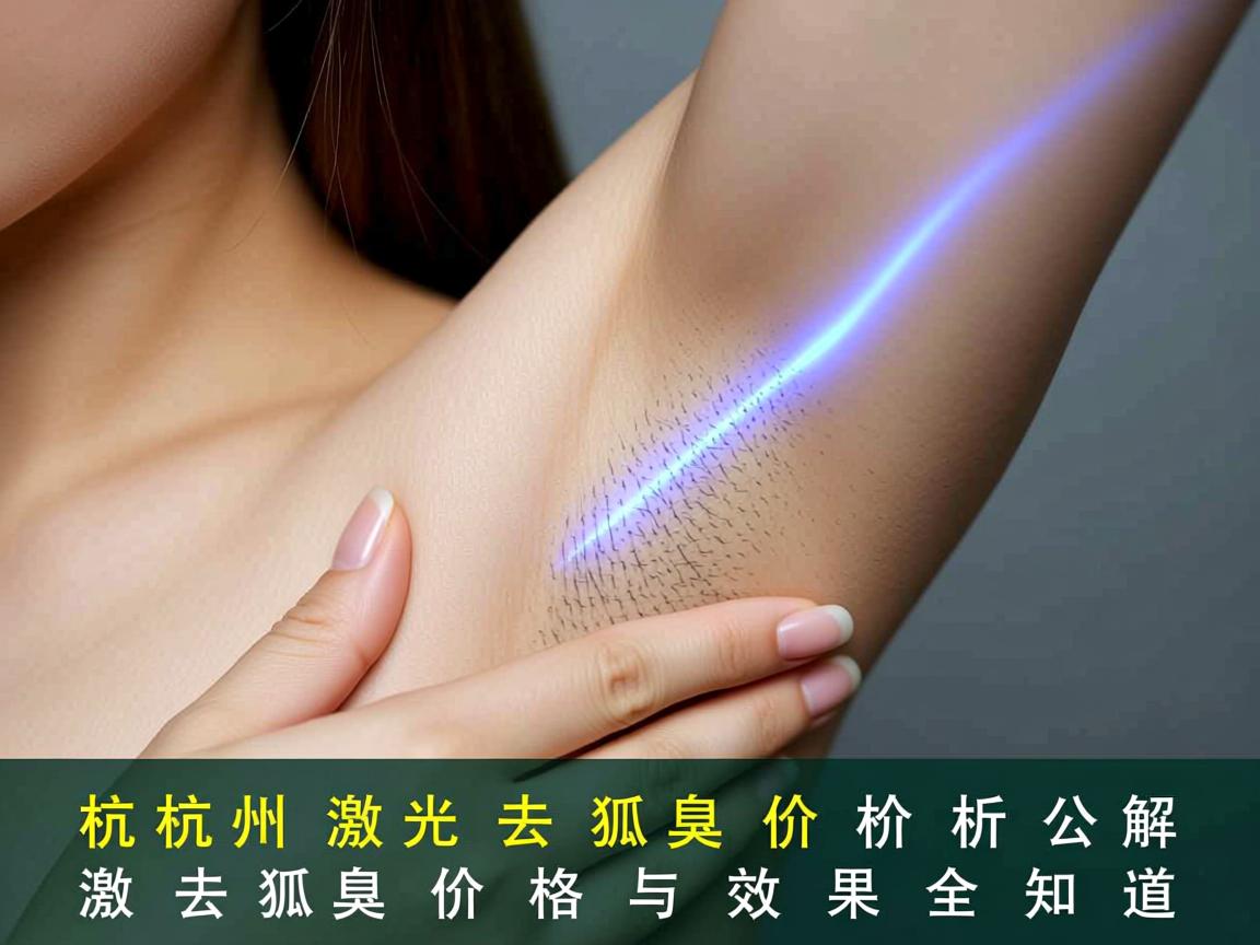 杭州激光去狐臭价格解析，激光去狐臭价格与效果全知道