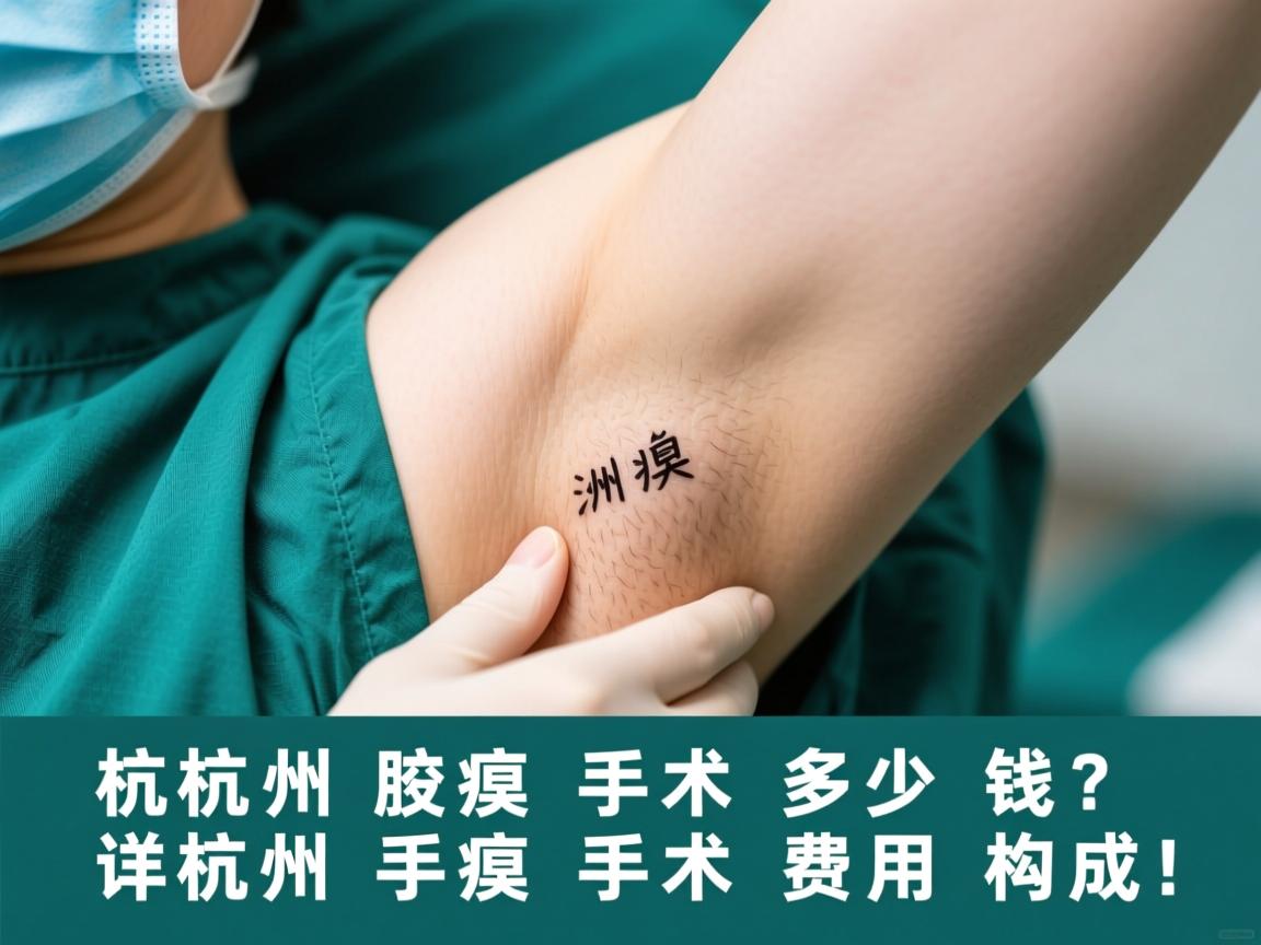 杭州腋臭手术多少钱？详解杭州腋臭手术费用构成