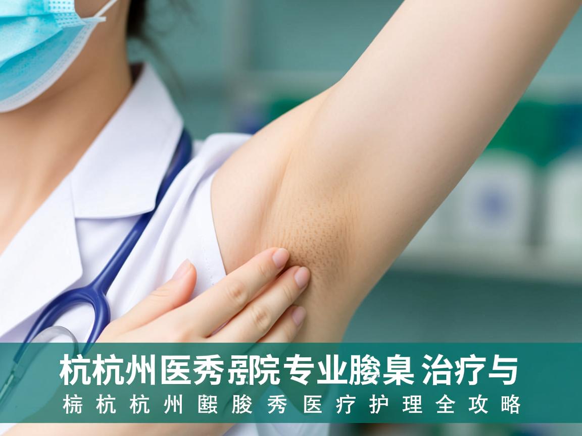 杭州腋秀医院专业解析，腋臭治疗与杭州腋秀医疗护理全攻略