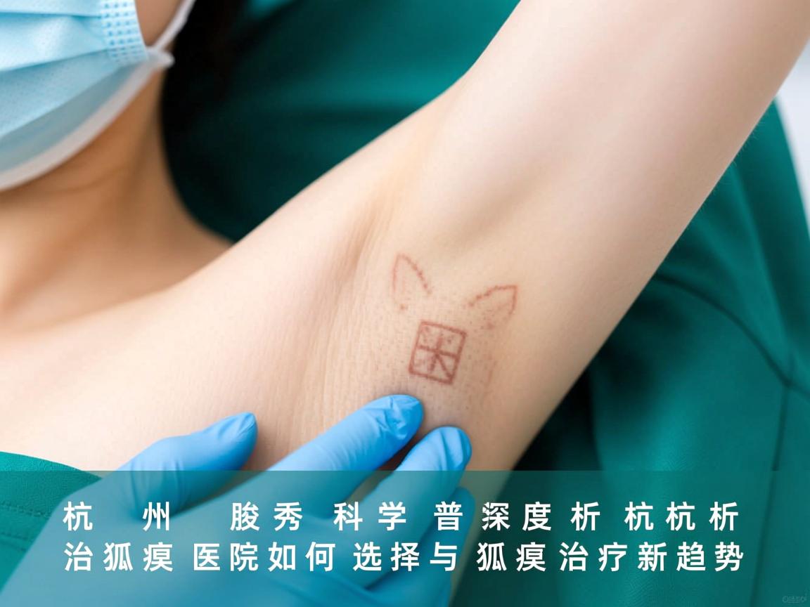 杭州腋秀科普，深度解析杭州治狐臭医院如何选择与狐臭治疗新趋势