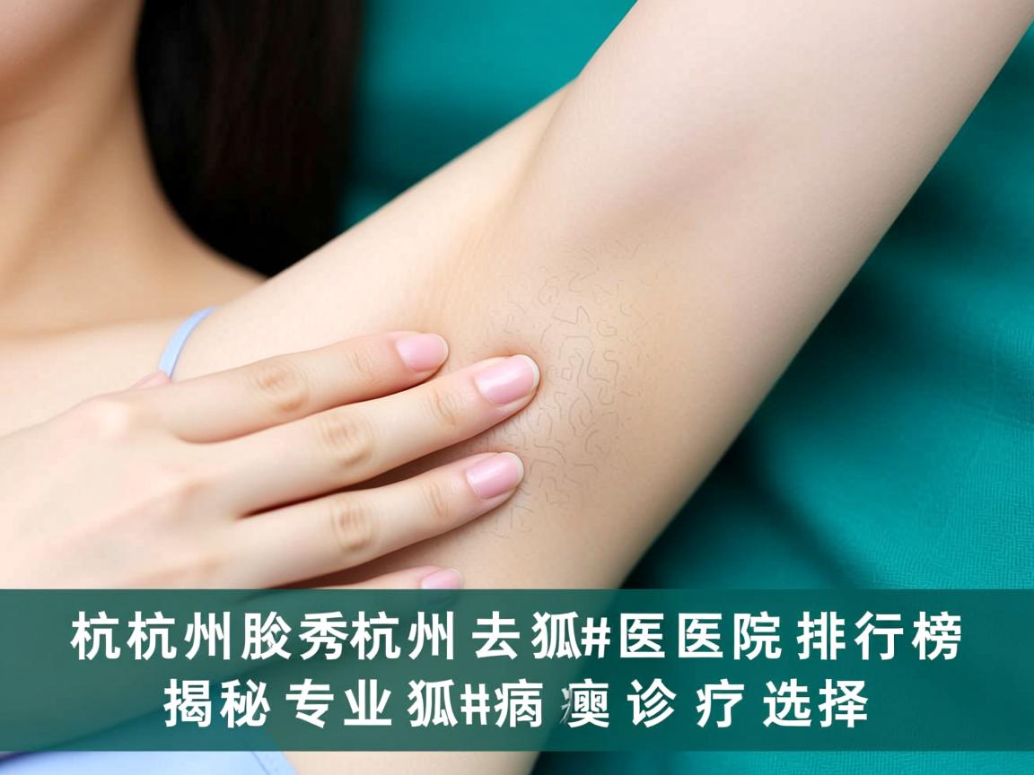 杭州腋秀解析，杭州去狐臭医院排行榜，揭秘专业狐臭诊疗选择