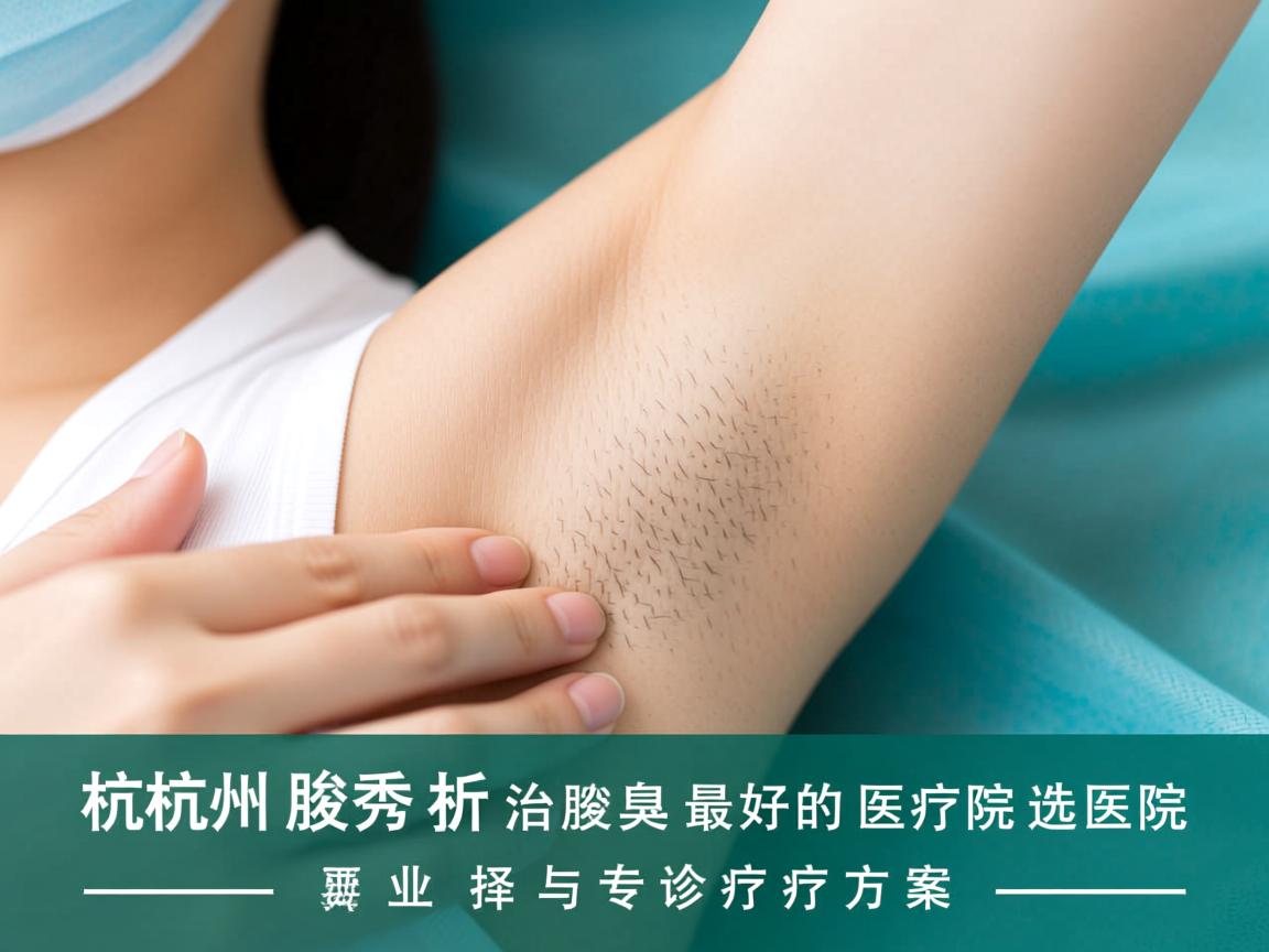 杭州腋秀解析，杭州治疗腋臭最好的医院选择与专业诊疗方案