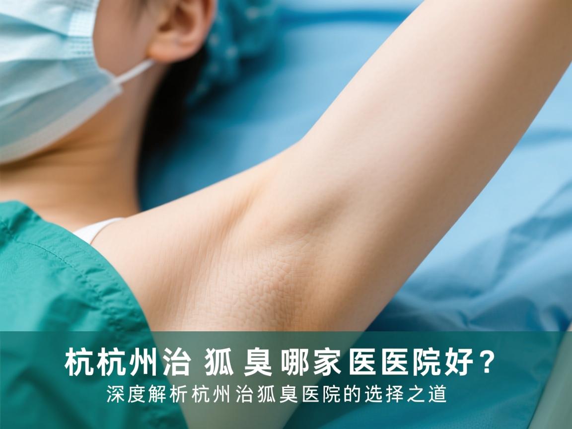 杭州治狐臭哪家医院好？深度解析杭州治狐臭医院的选择之道