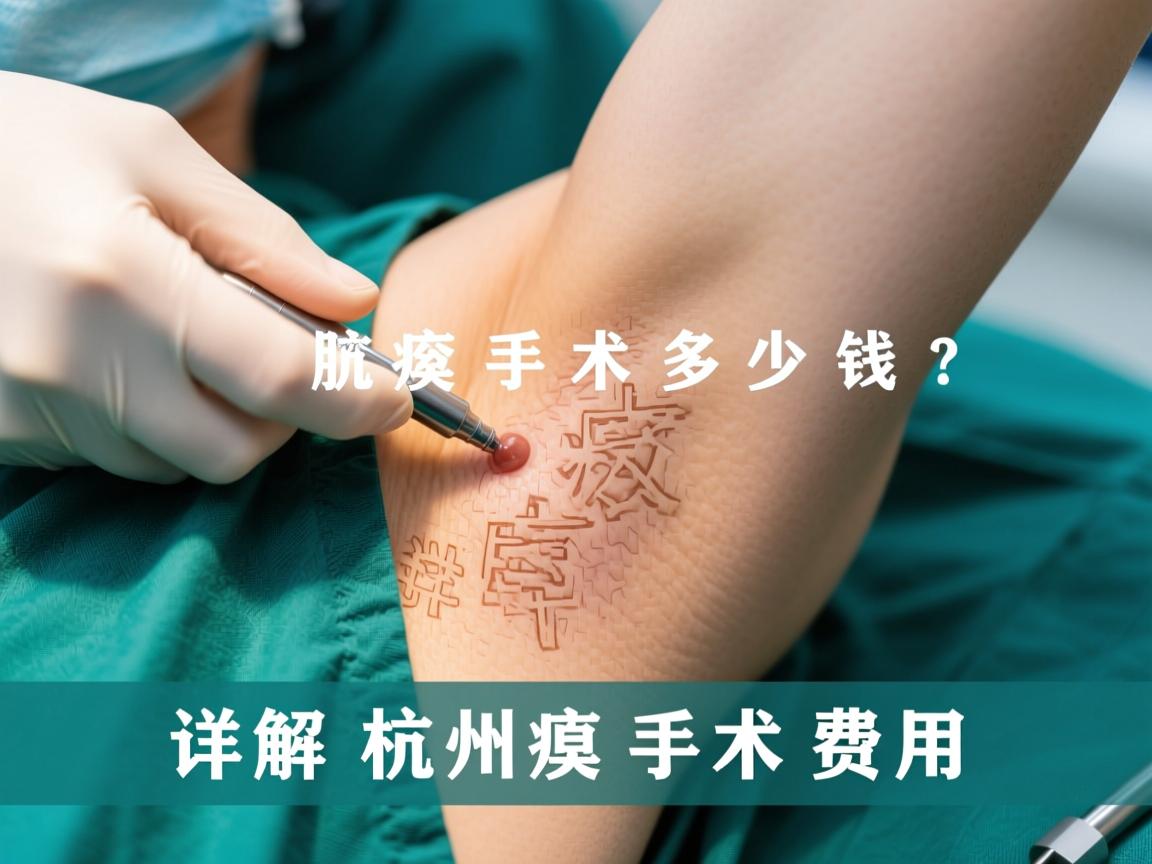 杭州腋臭手术多少钱？详解杭州腋臭手术费用