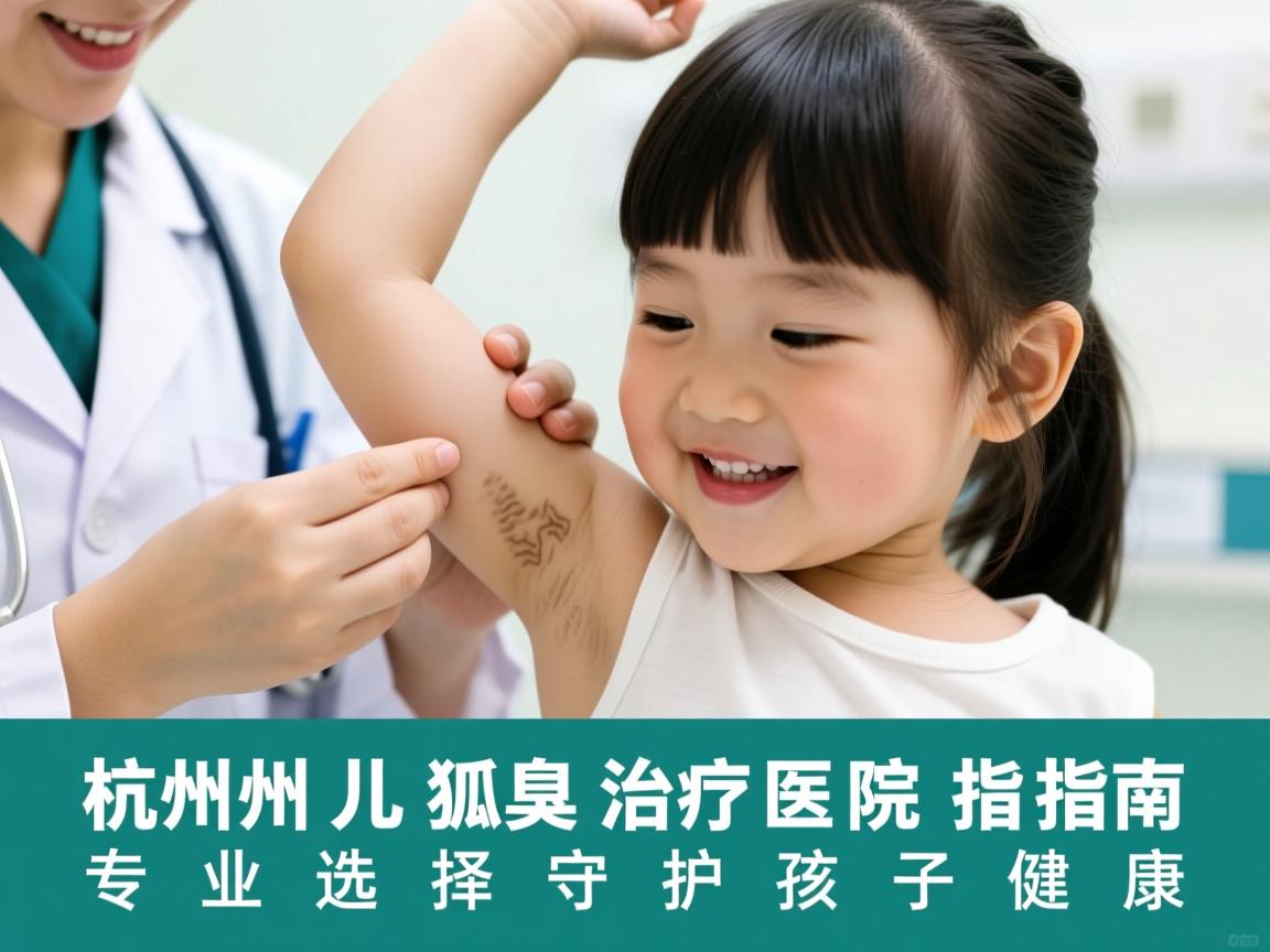 杭州儿童狐臭治疗医院指南，专业选择守护孩子健康
