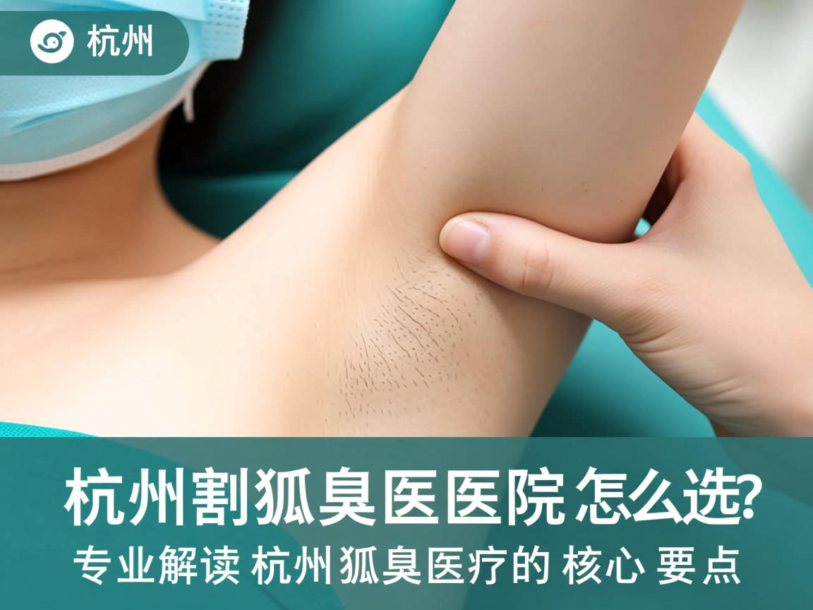杭州割狐臭医院怎么选？专业解读杭州狐臭医疗的核心要点
