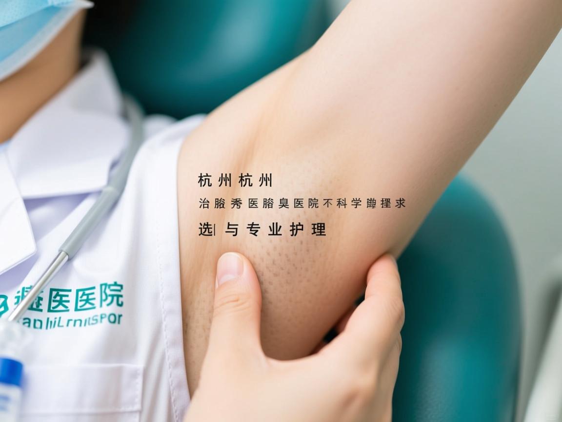 杭州腋秀解析，杭州治腋臭医院的科学选择与专业护理