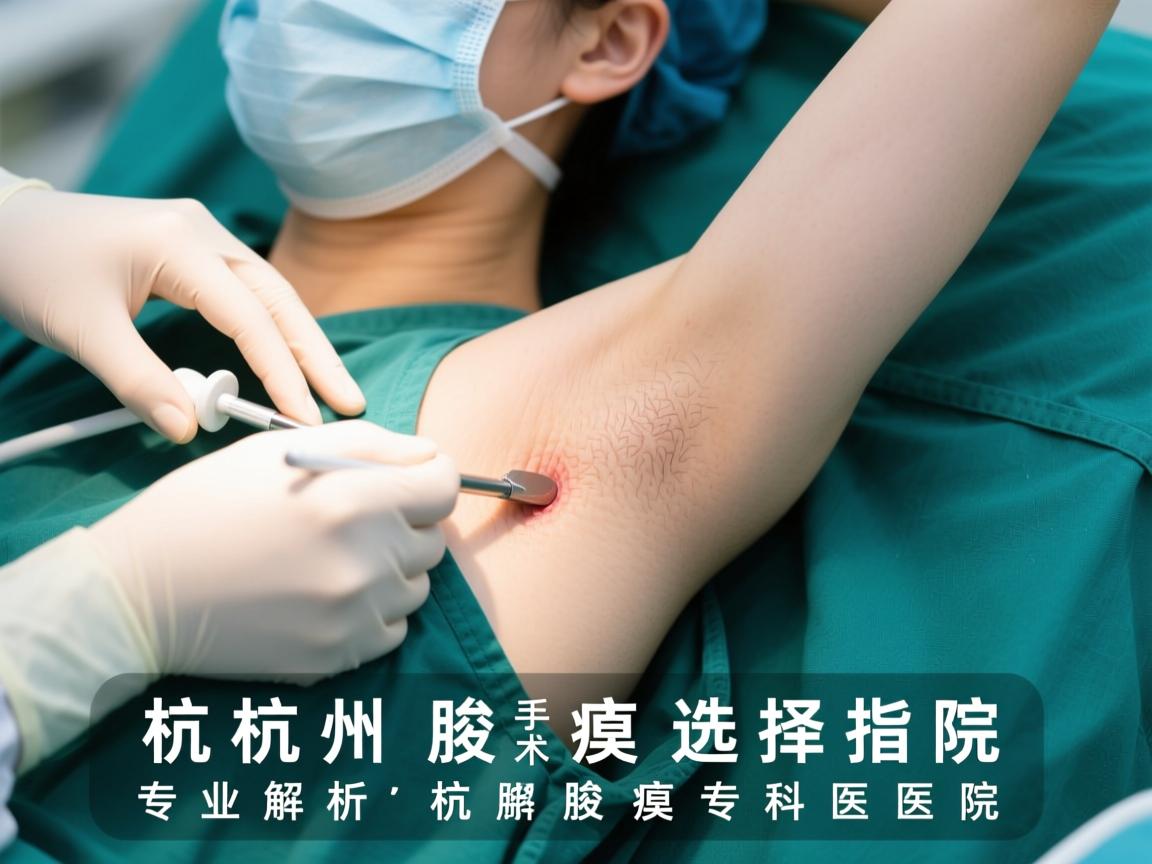 杭州腋臭手术医院选择指南，专业解析杭州腋臭专科医院