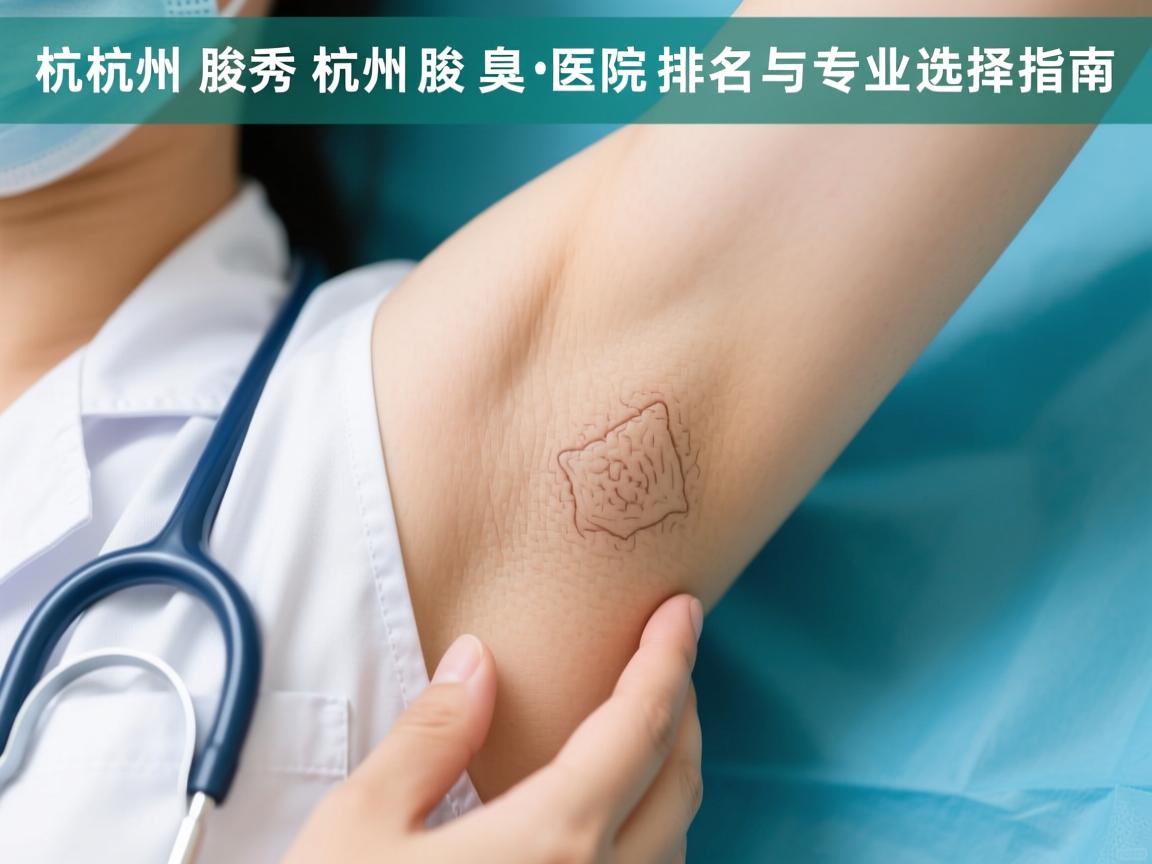 杭州腋秀解析，杭州腋臭医院排名与专业选择指南