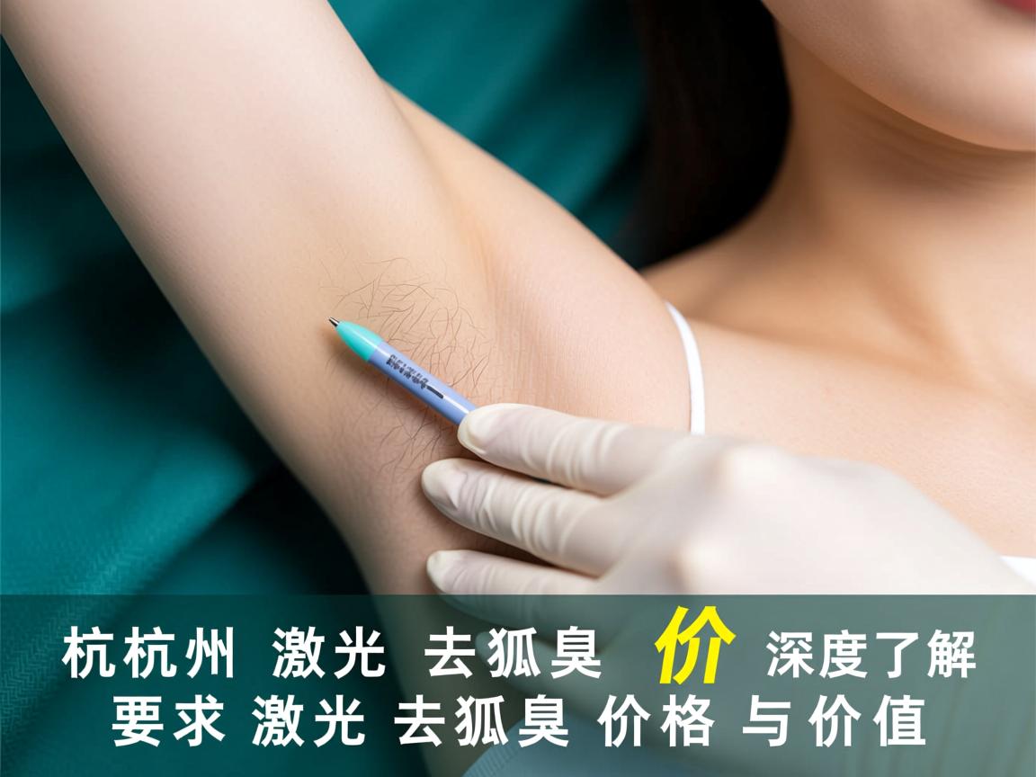 杭州激光去狐臭价格解析，深度了解激光去狐臭价格与价值