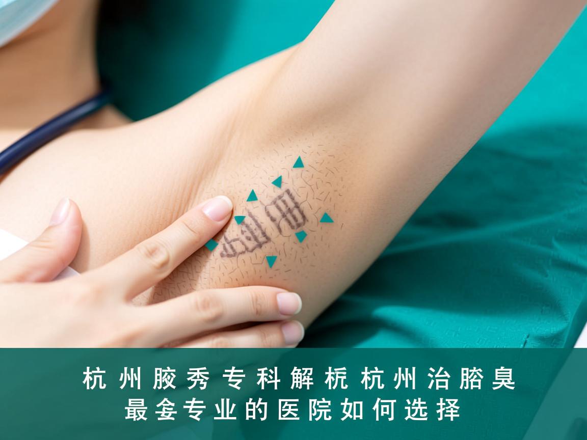 杭州腋秀专科解析，杭州治腋臭最专业的医院如何选择