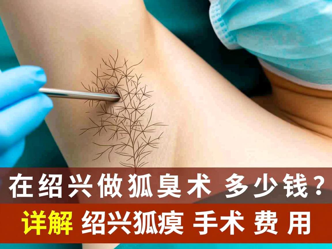 在绍兴做狐臭手术多少钱？详解绍兴狐臭手术费用