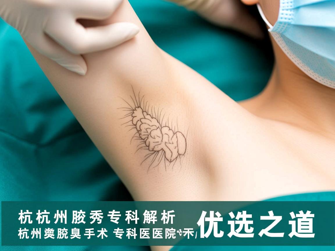 杭州腋秀专科解析，杭州腋臭手术专科医院的优选之道