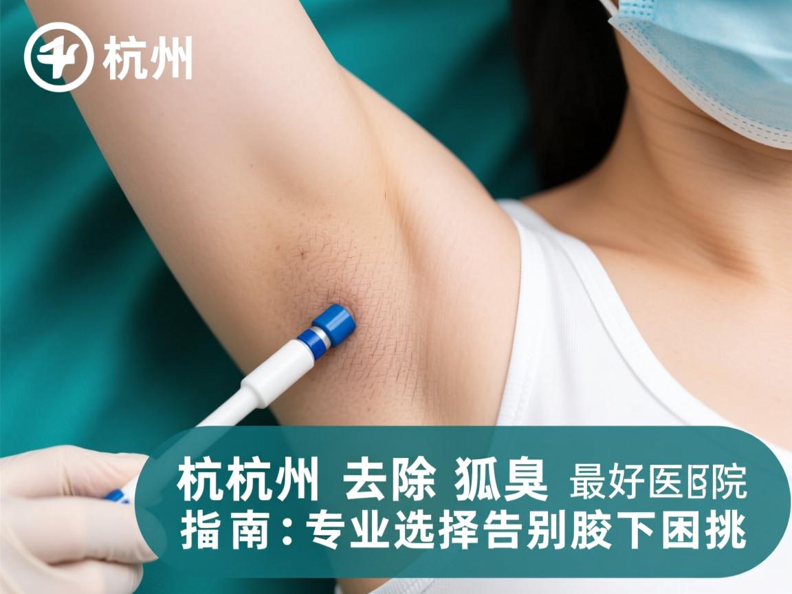 杭州去除狐臭最好的医院指南，专业选择，告别腋下困扰