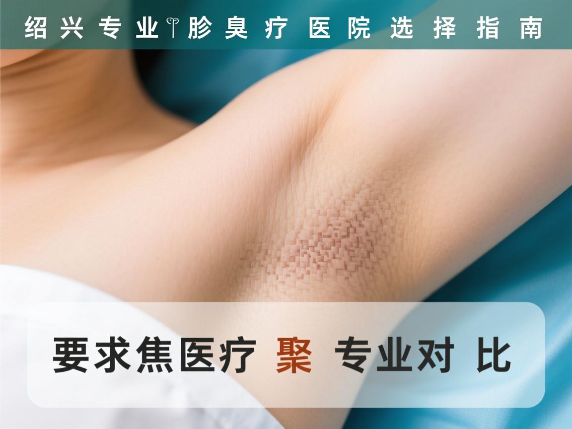 绍兴专业腋臭诊疗医院选择指南，聚焦腋臭医院的专业对比