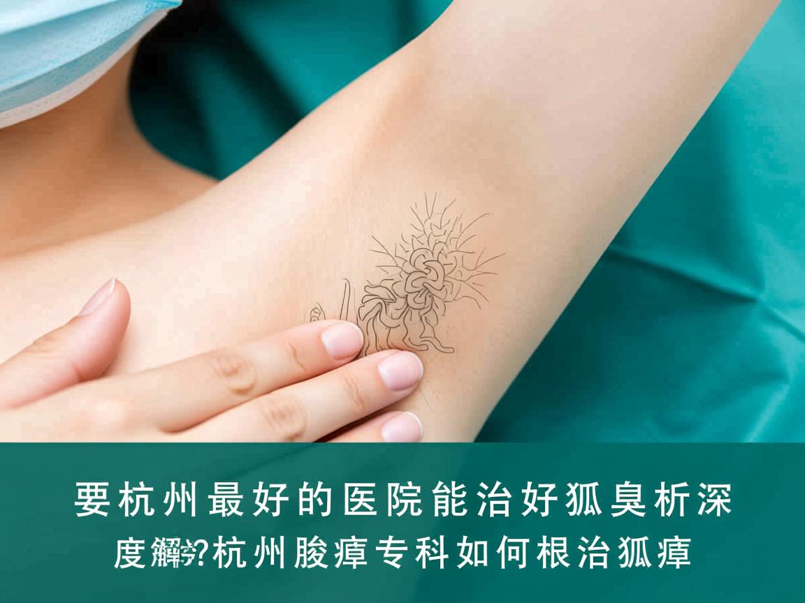 杭州最好的医院能治好狐臭？深度解析杭州腋臭专科如何根治狐臭