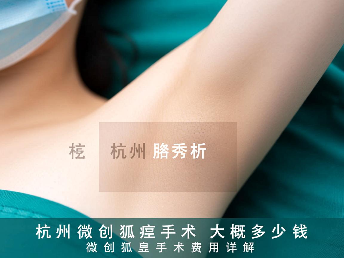 杭州腋秀解析，杭州微创狐臭手术大概多少钱，微创狐臭手术费用详解