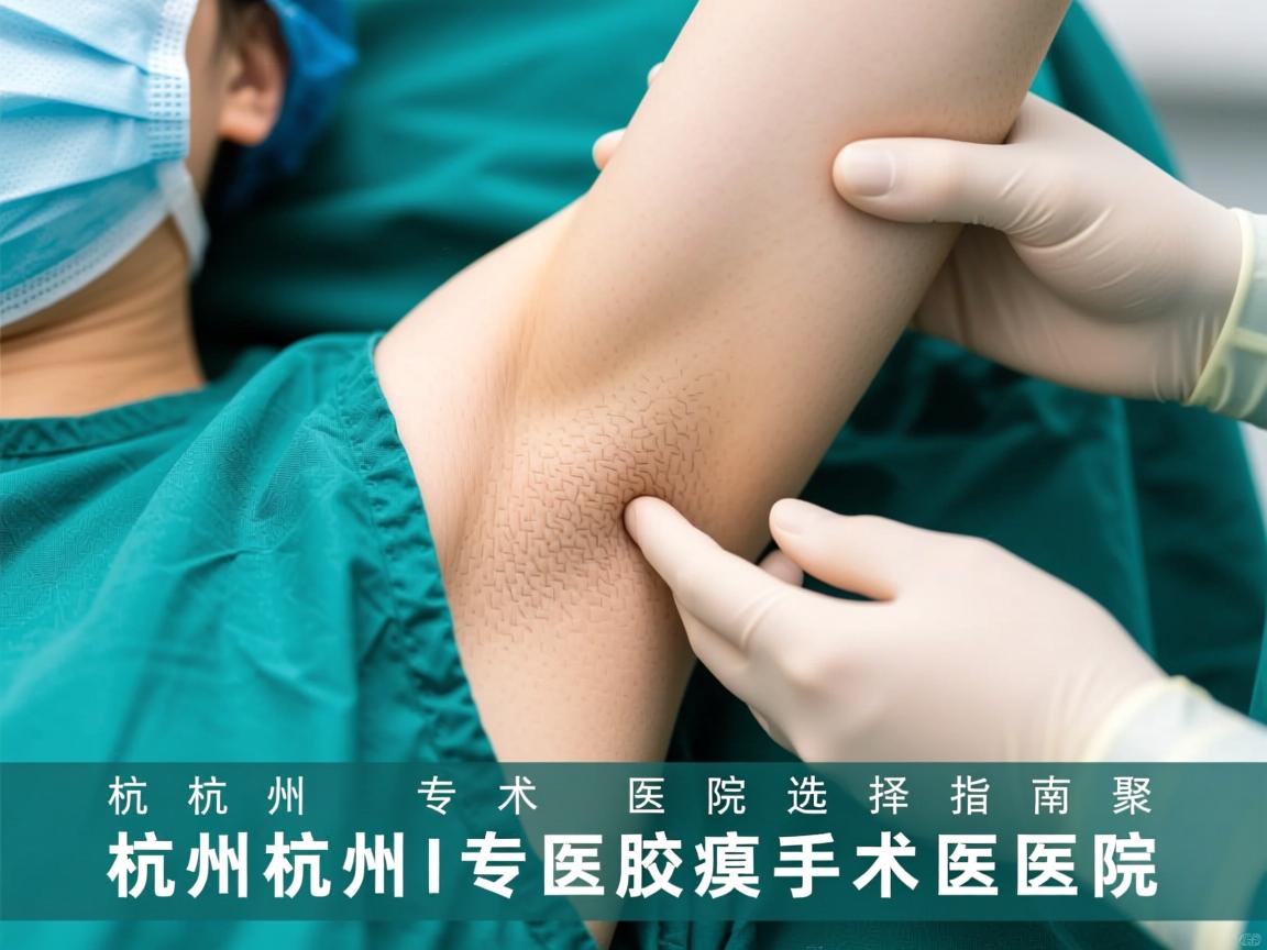 杭州腋臭手术医院选择指南，聚焦杭州专业腋臭手术医院