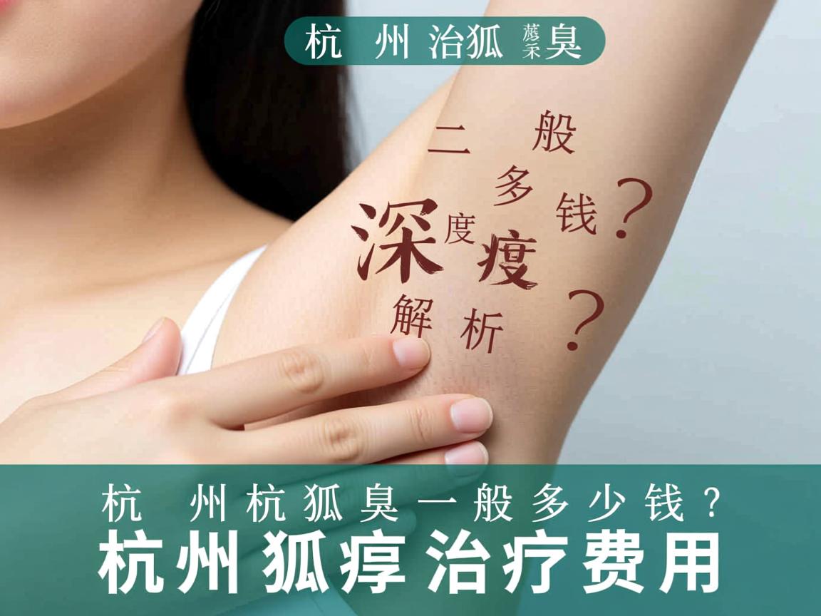 杭州治狐臭一般多少钱？深度解析杭州狐臭治疗费用