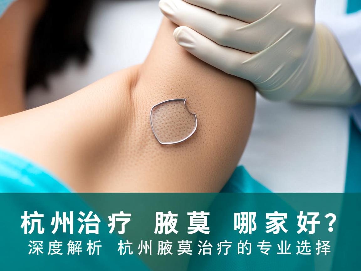 杭州治疗腋臭哪家好？深度解析杭州腋臭治疗的专业选择