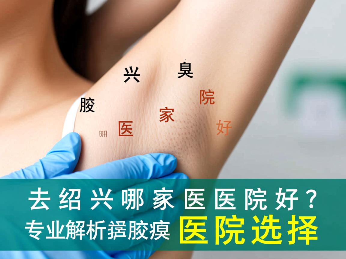 绍兴去腋臭哪家医院好？专业解析绍兴腋臭医院选择