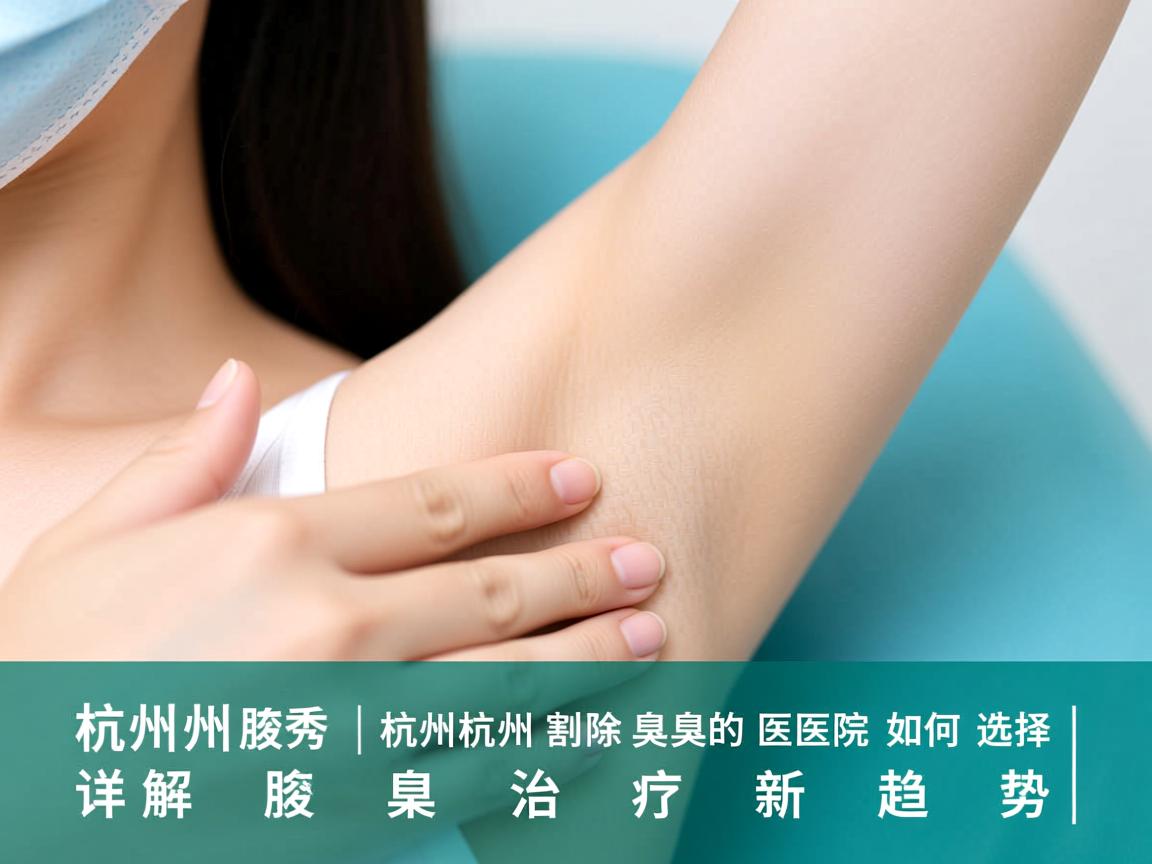 杭州腋秀解析，杭州割除腋臭的医院如何选择，详解腋臭治疗新趋势