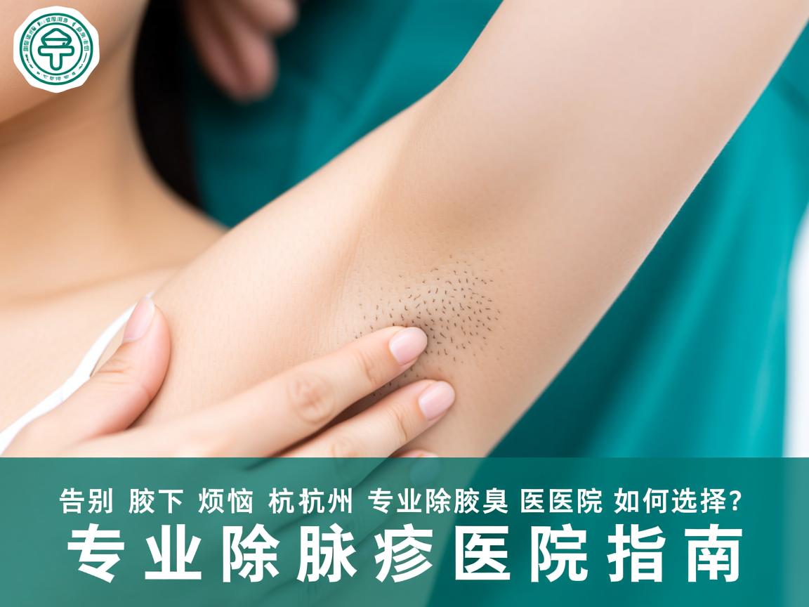告别腋下烦恼，杭州专业除腋臭医院如何选择？专业除腋臭医院指南