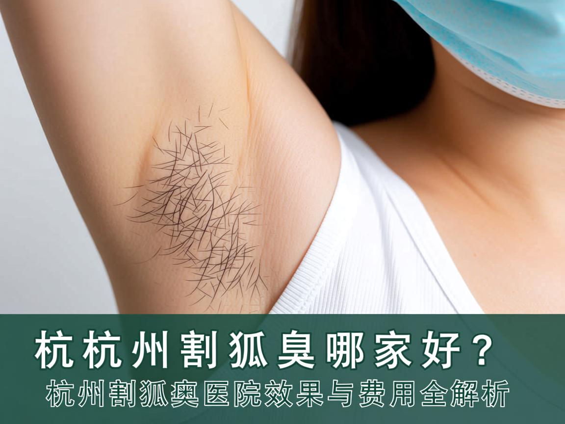 杭州割狐臭哪家好？杭州割狐臭医院效果与费用全解析