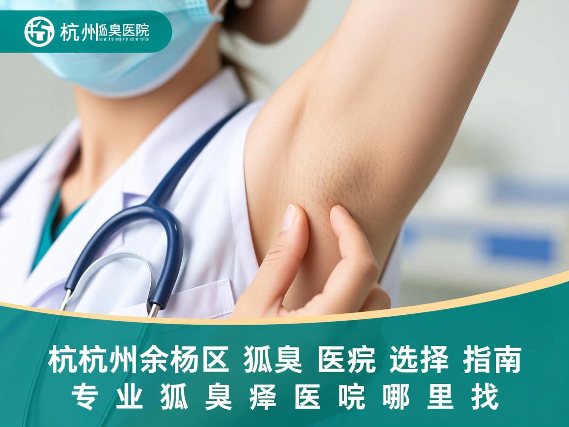 杭州余杭区狐臭医院选择指南，专业狐臭医院哪里找