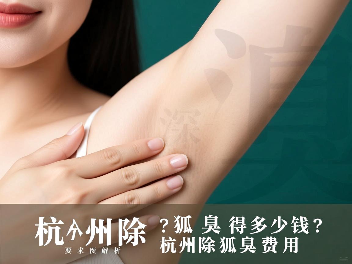 杭州除狐臭得多少钱？深度解析杭州除狐臭费用