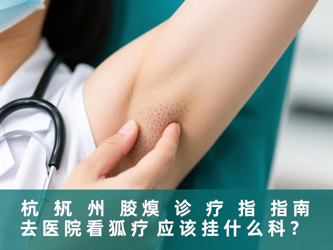 杭州腋臭诊疗指南，去医院看狐臭应该挂什么科？