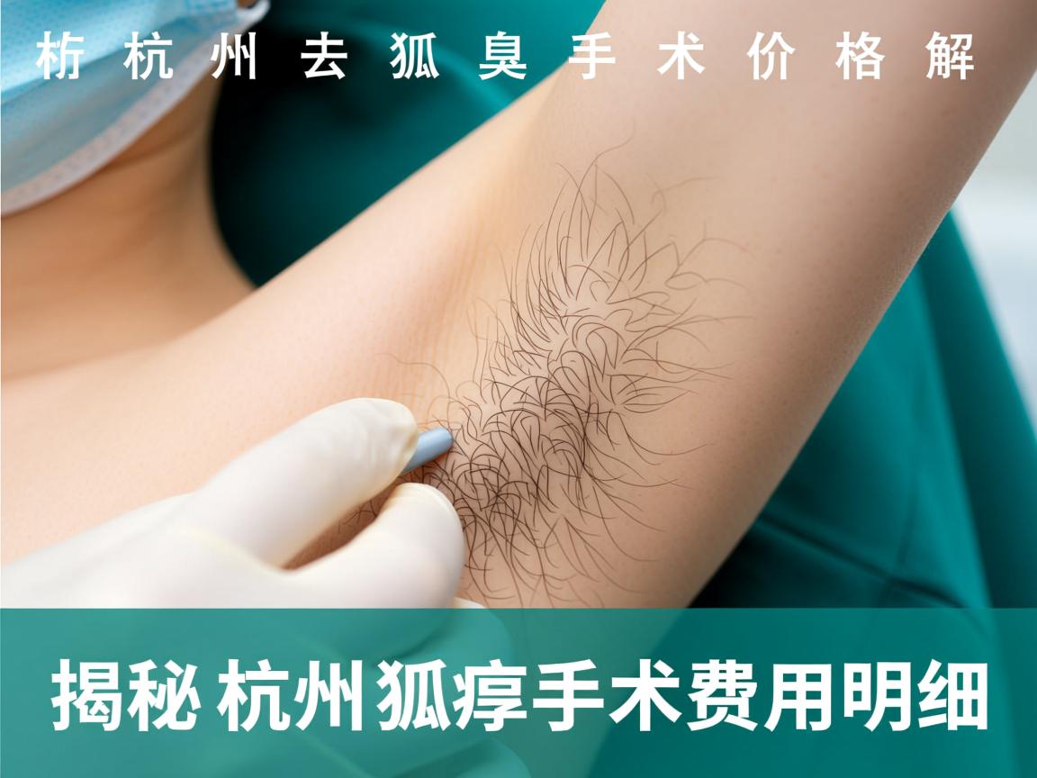 杭州去狐臭手术价格解析，揭秘杭州狐臭手术费用明细