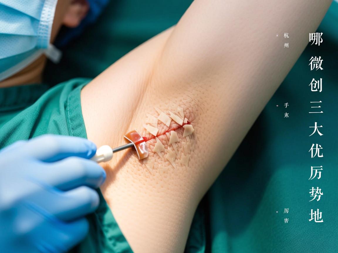 杭州腋臭微创手术哪里厉害？深度解析杭州腋臭微创手术三大优势地