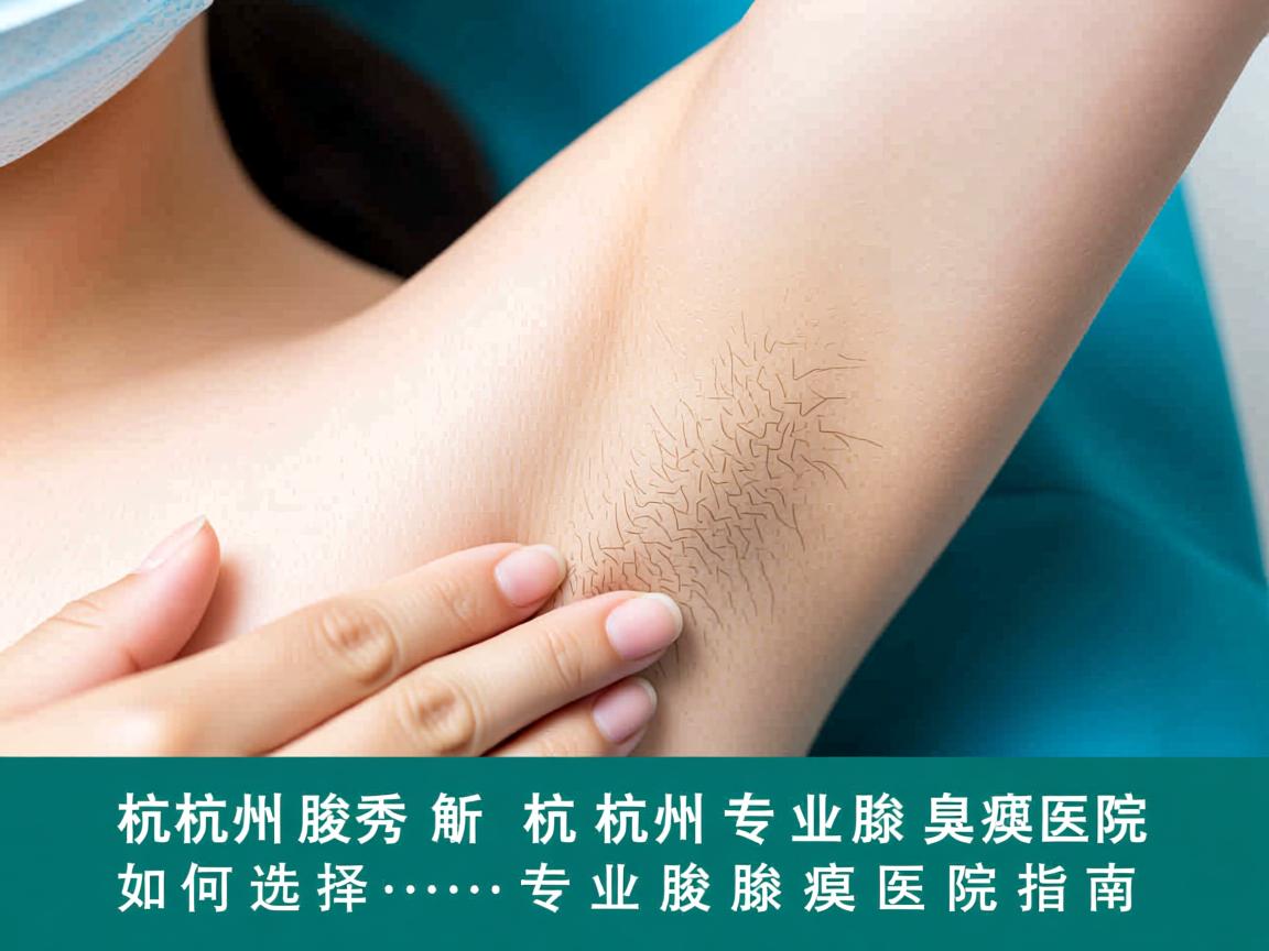 杭州腋秀解析，杭州专业腋臭医院如何选择，专业腋臭医院指南