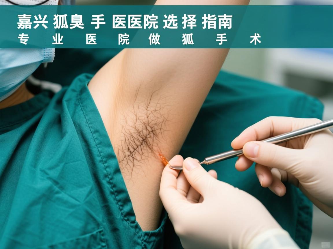 嘉兴狐臭手术医院选择指南，专业医院做狐臭手术