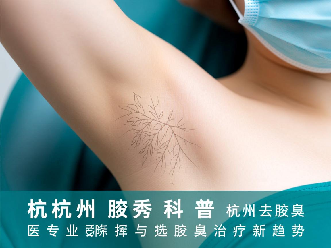 杭州腋秀科普，解析杭州去腋臭医院的专业选择与腋臭治疗新趋势