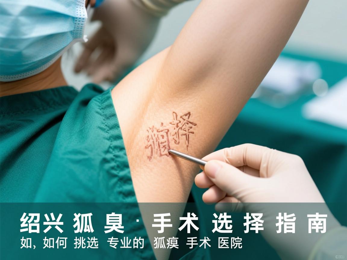 绍兴狐臭手术选择指南，如何挑选专业的狐臭手术医院