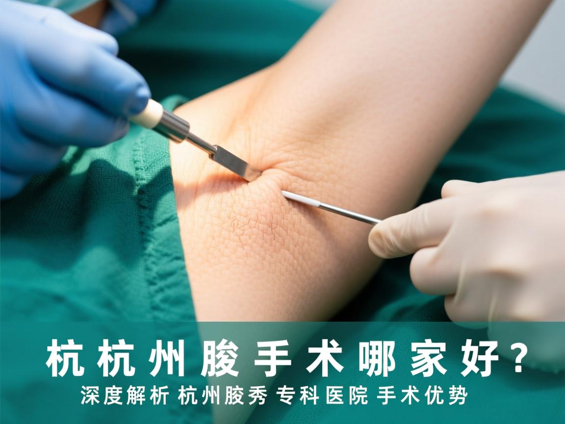 杭州腋臭手术哪家好？深度解析杭州腋秀专科医院手术优势