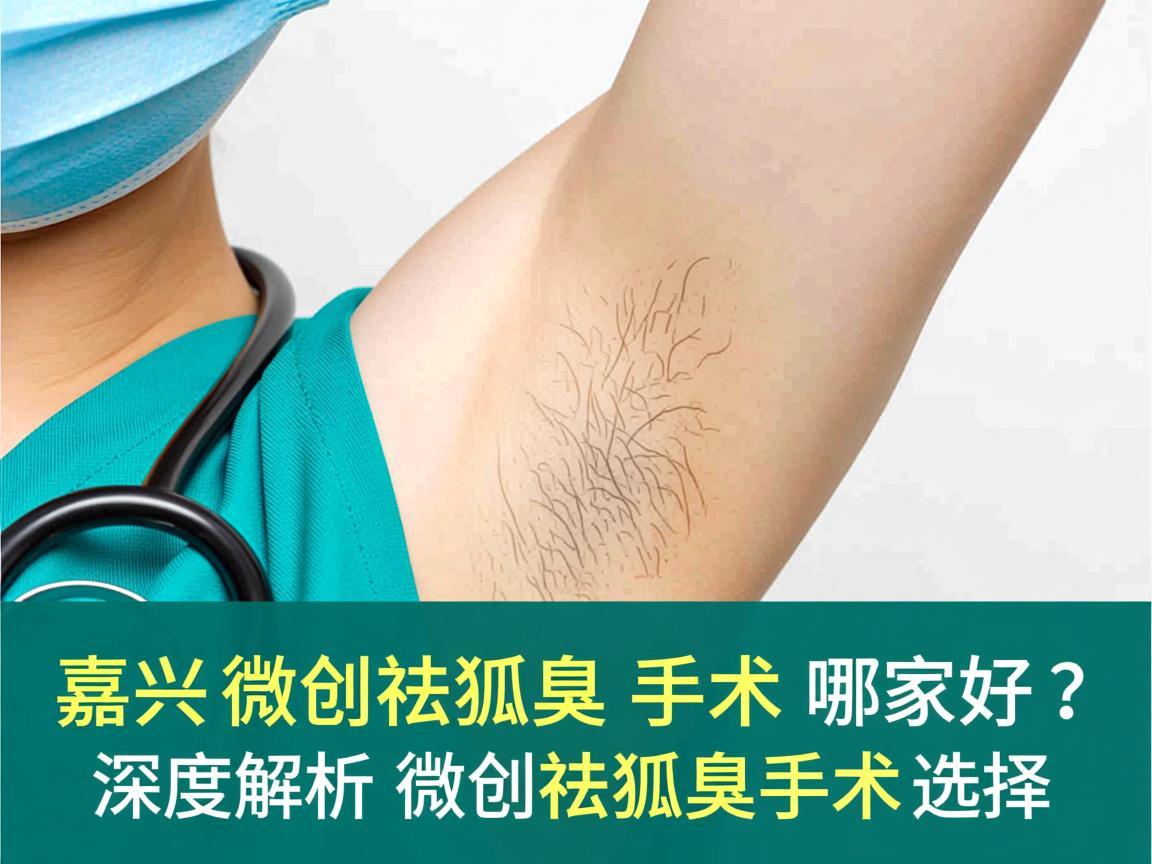 嘉兴微创祛狐臭手术哪家好？深度解析微创祛狐臭手术选择