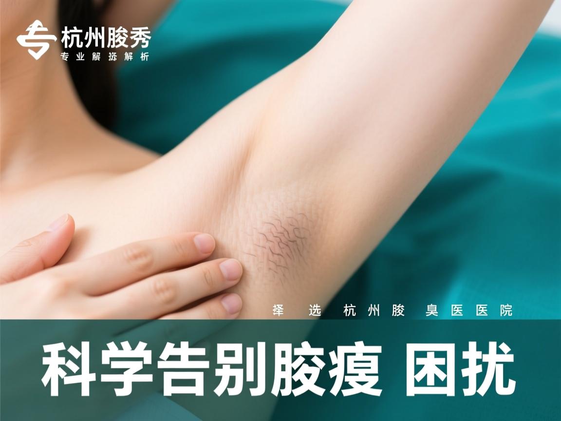 杭州腋秀解析，专业选择杭州腋臭医院，科学告别腋臭困扰
