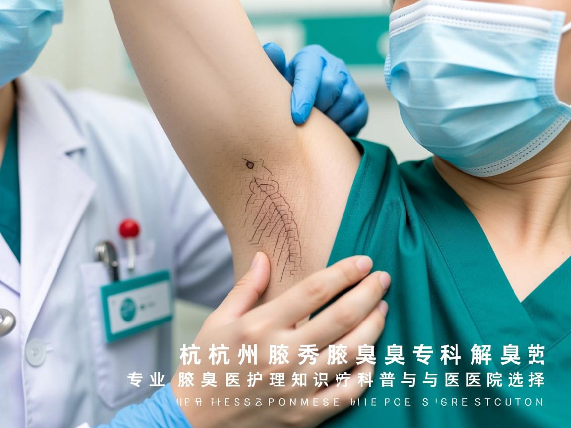 杭州腋秀腋臭专科解析，专业腋臭医疗护理知识科普与医院选择