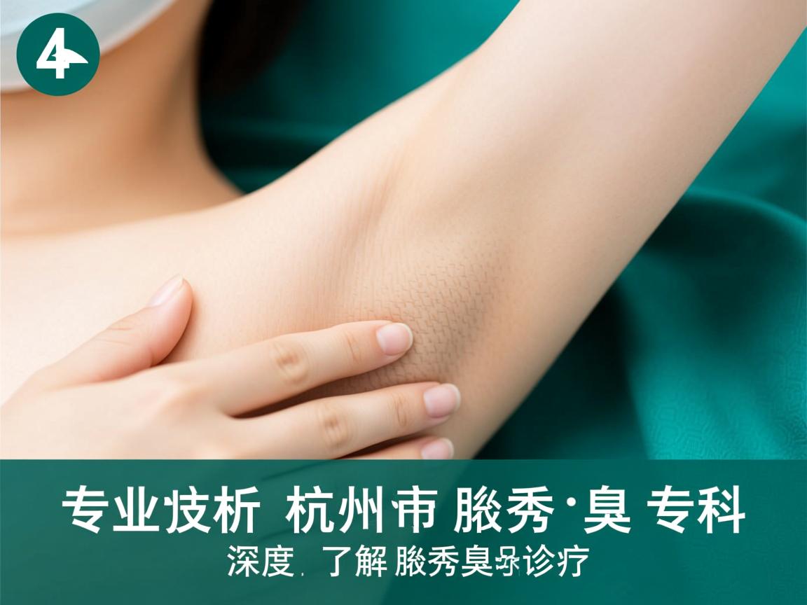 专业解析杭州腋秀腋臭专科，深度了解腋秀专科的腋臭诊疗