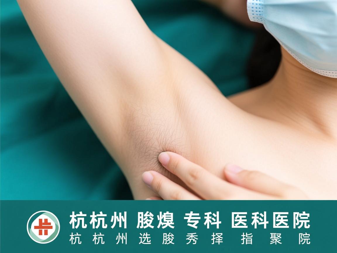 杭州腋臭专科医院选择指南，聚焦杭州腋秀专科医院