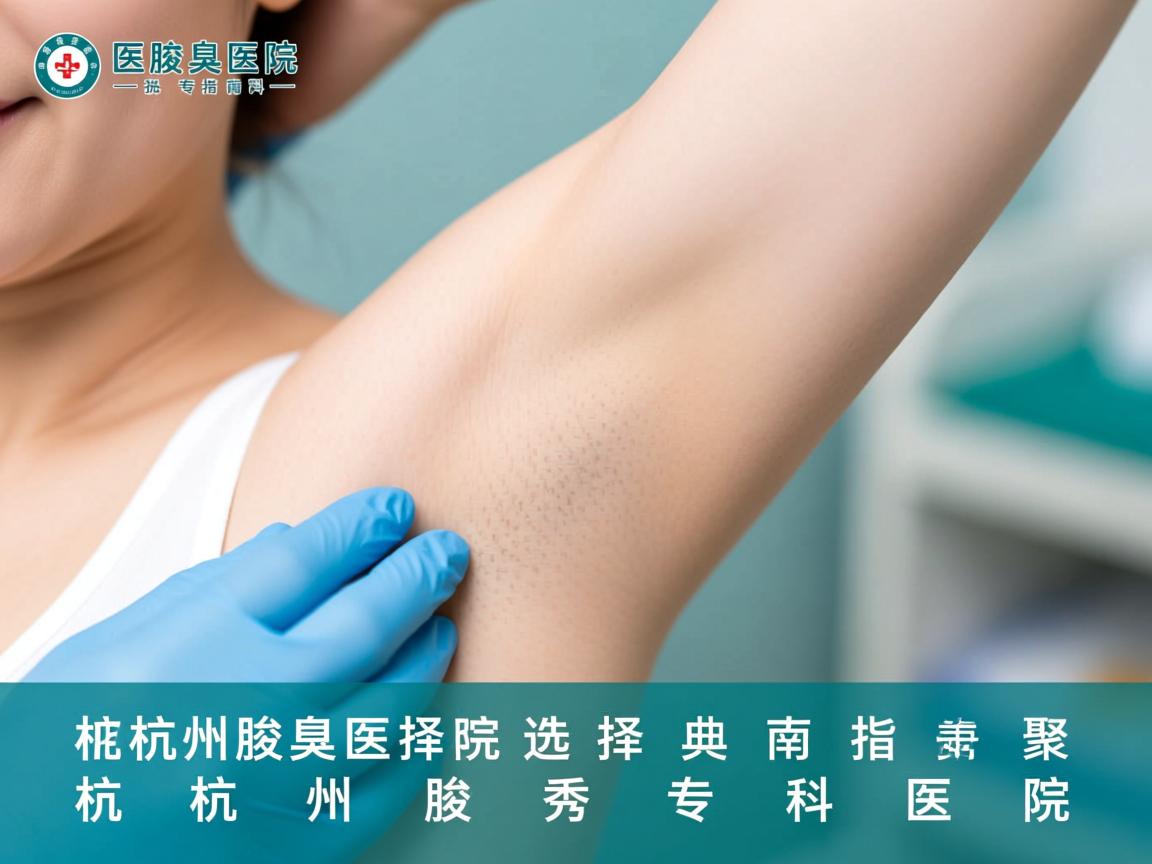 杭州腋臭专科医院选择指南，聚焦杭州腋秀专科医院